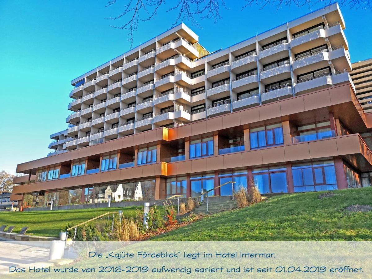Fewo1846 Intermar - Kajuete Foerdeblick - Familienfreundliches Studioapartment Mit Balkon Und Meerblick グリュックスブルク エクステリア 写真