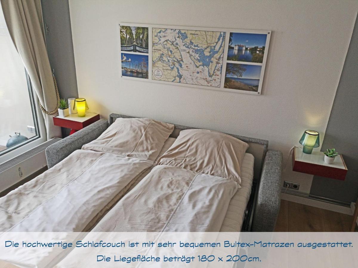 Fewo1846 Intermar - Kajuete Foerdeblick - Familienfreundliches Studioapartment Mit Balkon Und Meerblick グリュックスブルク エクステリア 写真